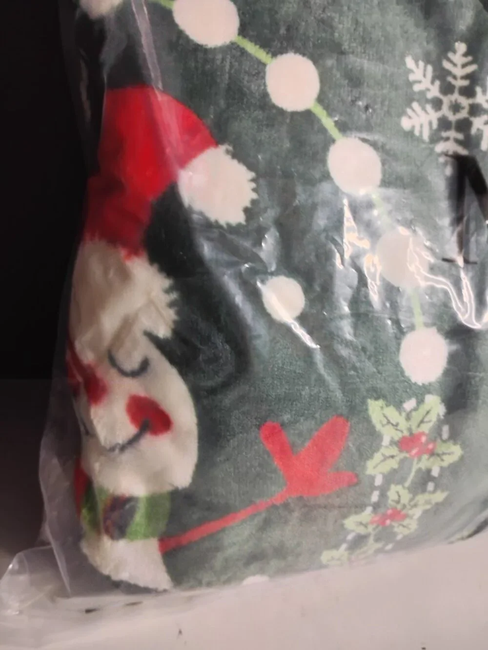 Mr Zebra Christmas Throw Blanket Cozy Soft Flannel Blanket 50x70